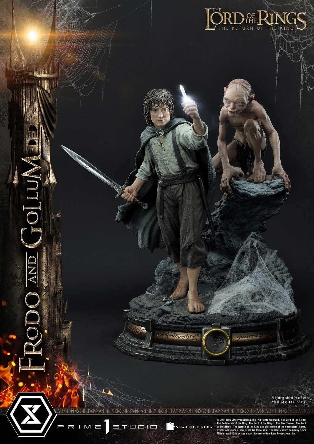The Lord of the Rings: The Return of the King - Frodo Baggins - Gollum - Premium Masterline (PMLOTR-07S) - 1/4 (Prime 1 Studio) photo 50