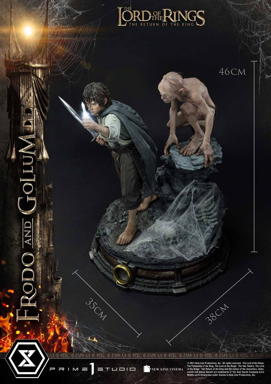 The Lord of the Rings: The Return of the King - Frodo Baggins - Gollum - Premium Masterline (PMLOTR-07S) - 1/4 (Prime 1 Studio) photo 51
