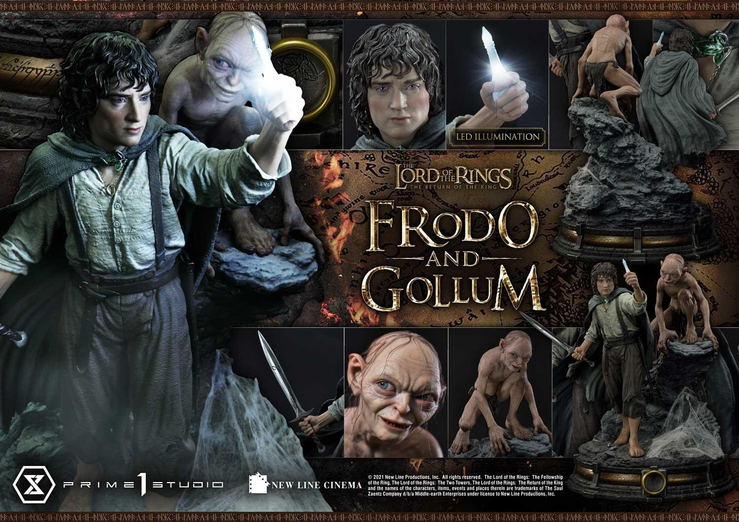 The Lord of the Rings: The Return of the King - Frodo Baggins - Gollum - Premium Masterline (PMLOTR-07S) - 1/4 (Prime 1 Studio) photo 52