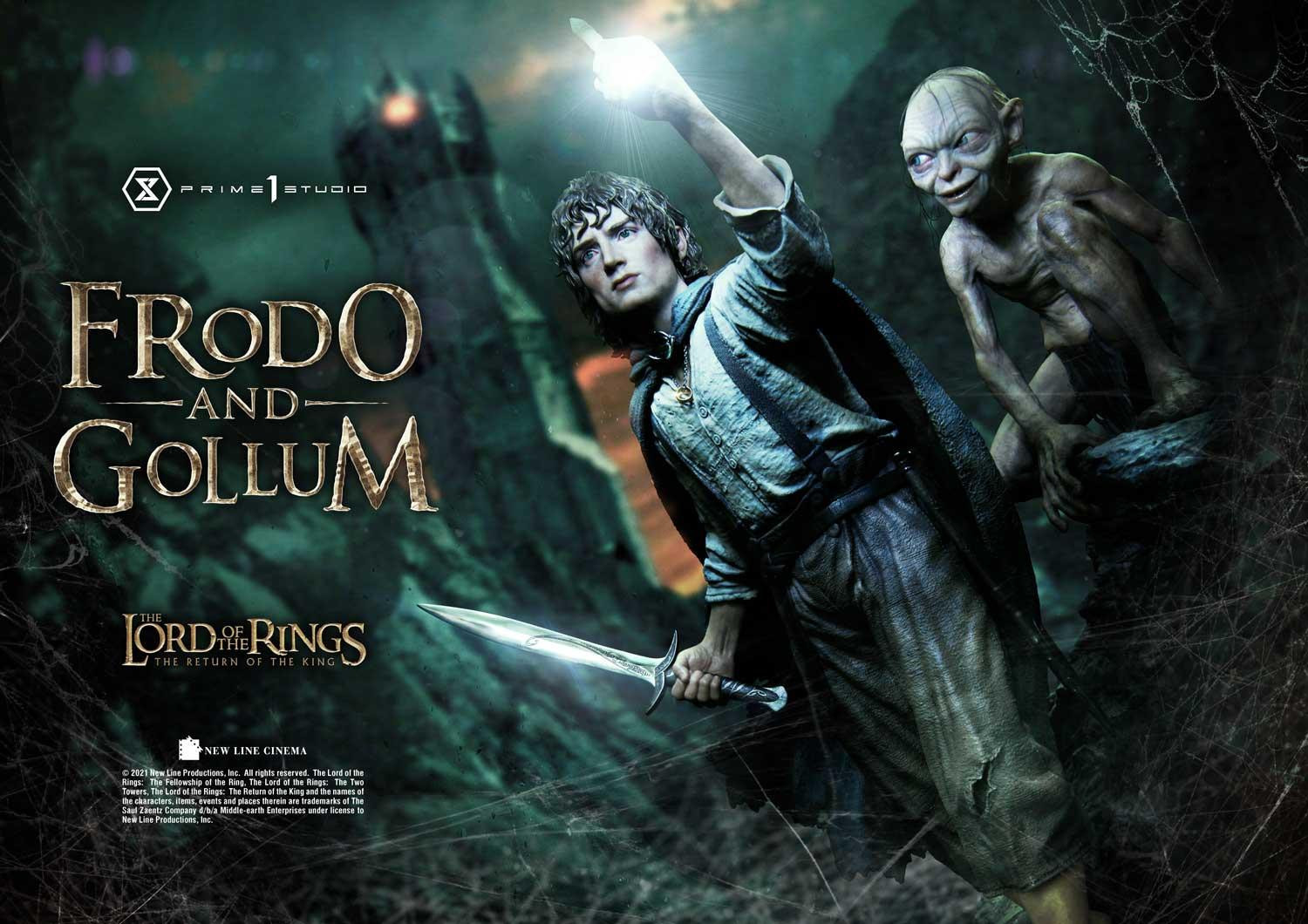 The Lord of the Rings: The Return of the King - Frodo Baggins - Gollum - Premium Masterline (PMLOTR-07S) - 1/4 (Prime 1 Studio) photo 54