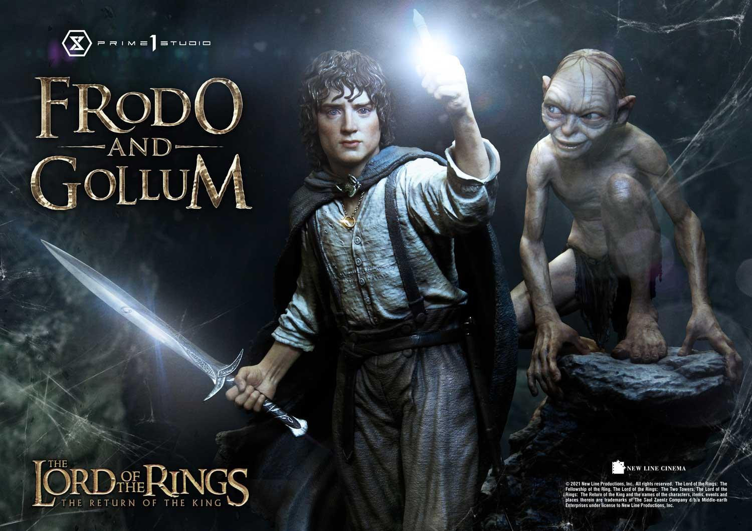 The Lord of the Rings: The Return of the King - Frodo Baggins - Gollum - Premium Masterline (PMLOTR-07S) - 1/4 (Prime 1 Studio) photo 56