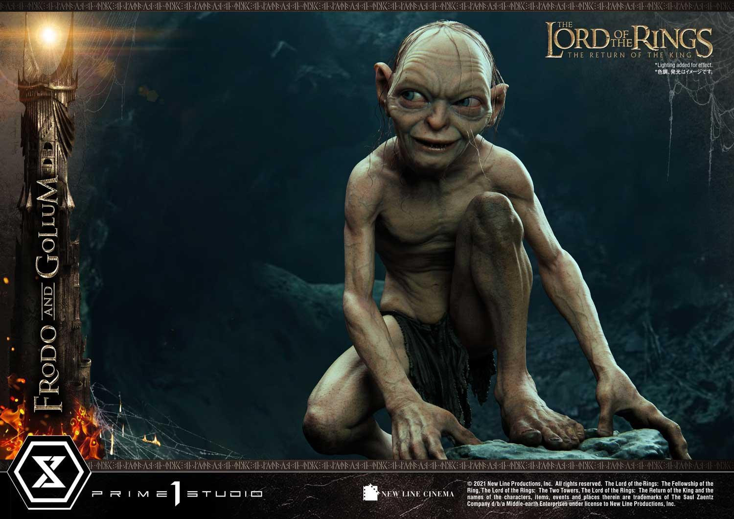 The Lord of the Rings: The Return of the King - Frodo Baggins - Gollum - Premium Masterline (PMLOTR-07S) - 1/4 (Prime 1 Studio) photo 60