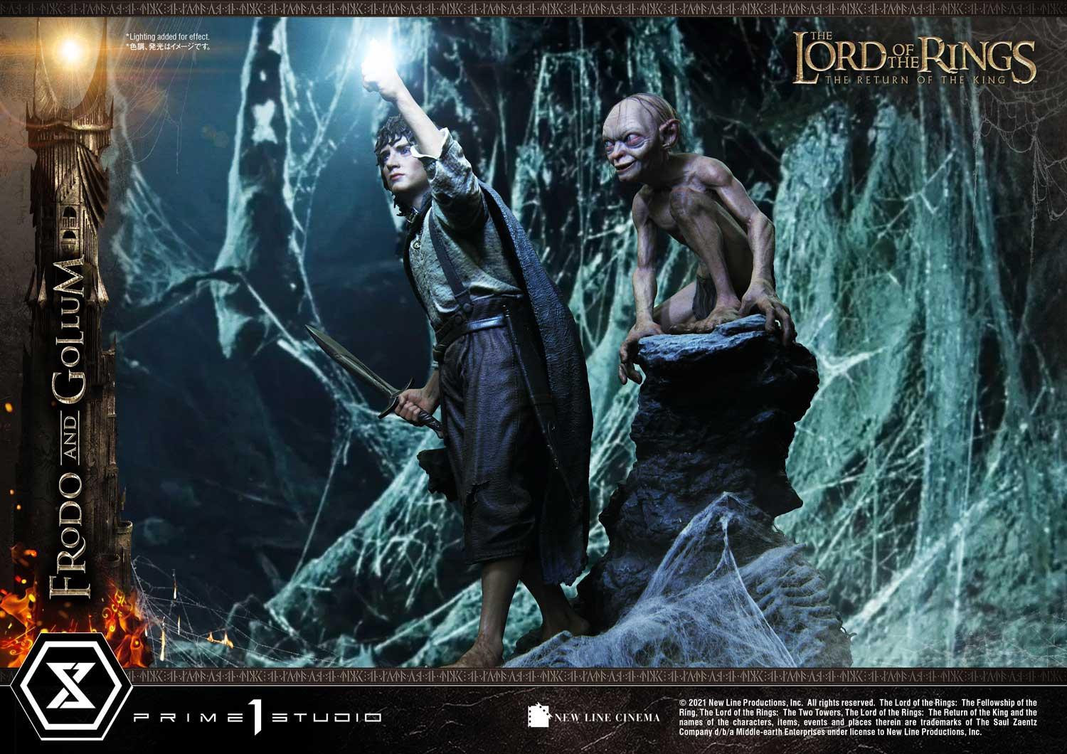 The Lord of the Rings: The Return of the King - Frodo Baggins - Gollum - Premium Masterline (PMLOTR-07S) - 1/4 (Prime 1 Studio) photo 61