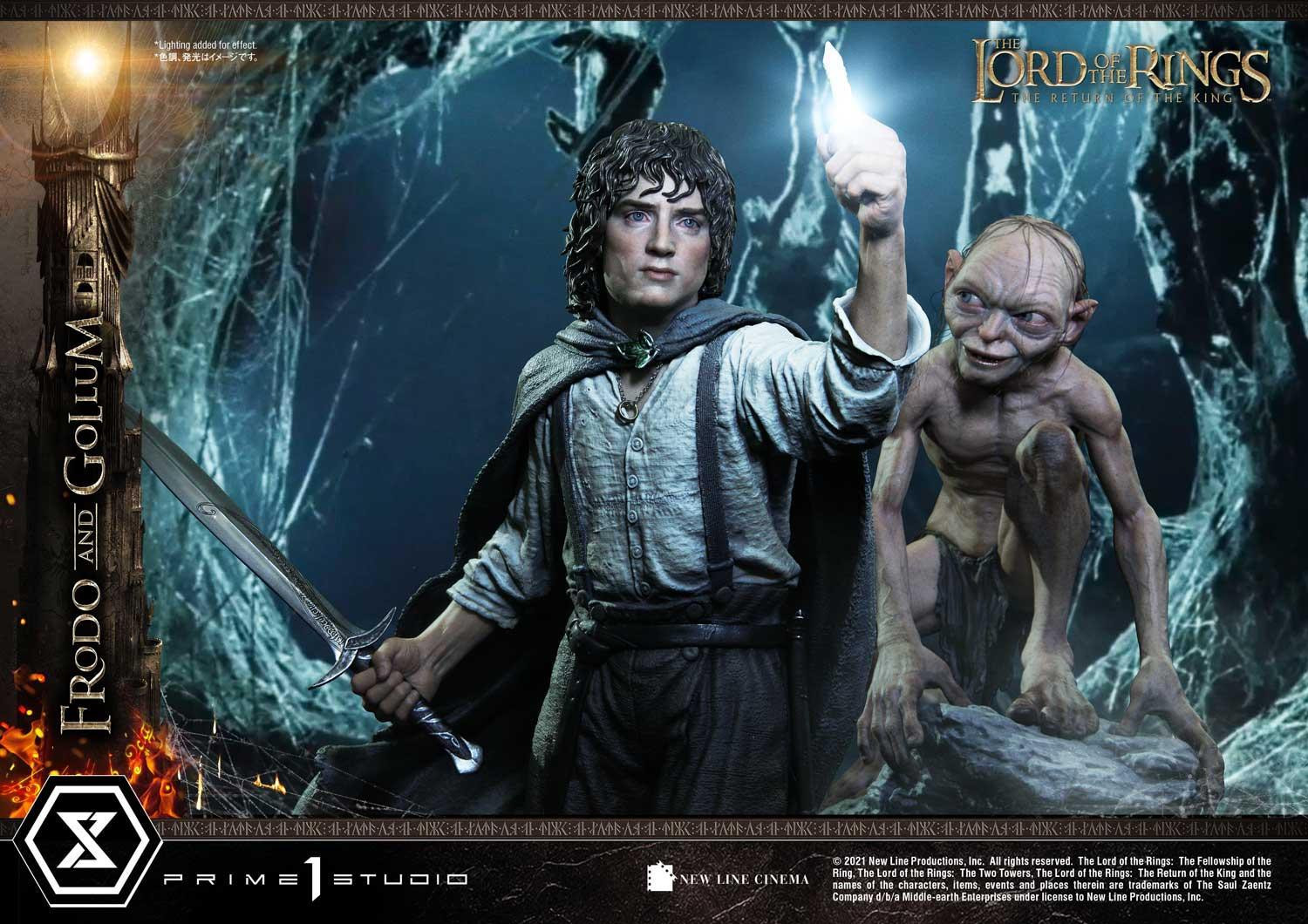 The Lord of the Rings: The Return of the King - Frodo Baggins - Gollum - Premium Masterline (PMLOTR-07S) - 1/4 (Prime 1 Studio) photo 62