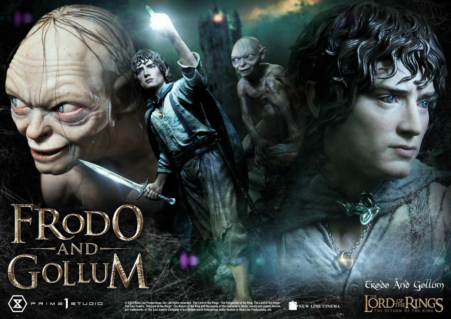 The Lord of the Rings: The Return of the King - Frodo Baggins - Gollum - Premium Masterline (PMLOTR-07S) - 1/4 (Prime 1 Studio) photo 66