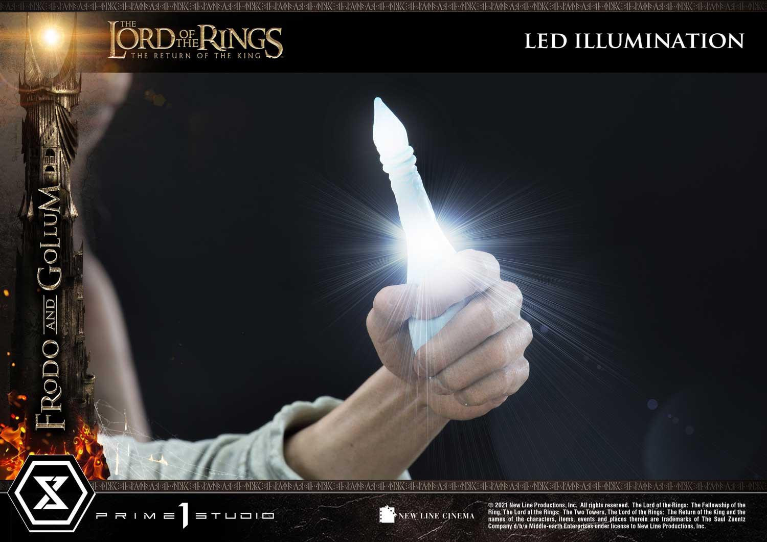 The Lord of the Rings: The Return of the King - Frodo Baggins - Gollum - Premium Masterline (PMLOTR-07S) - 1/4 (Prime 1 Studio) photo 68