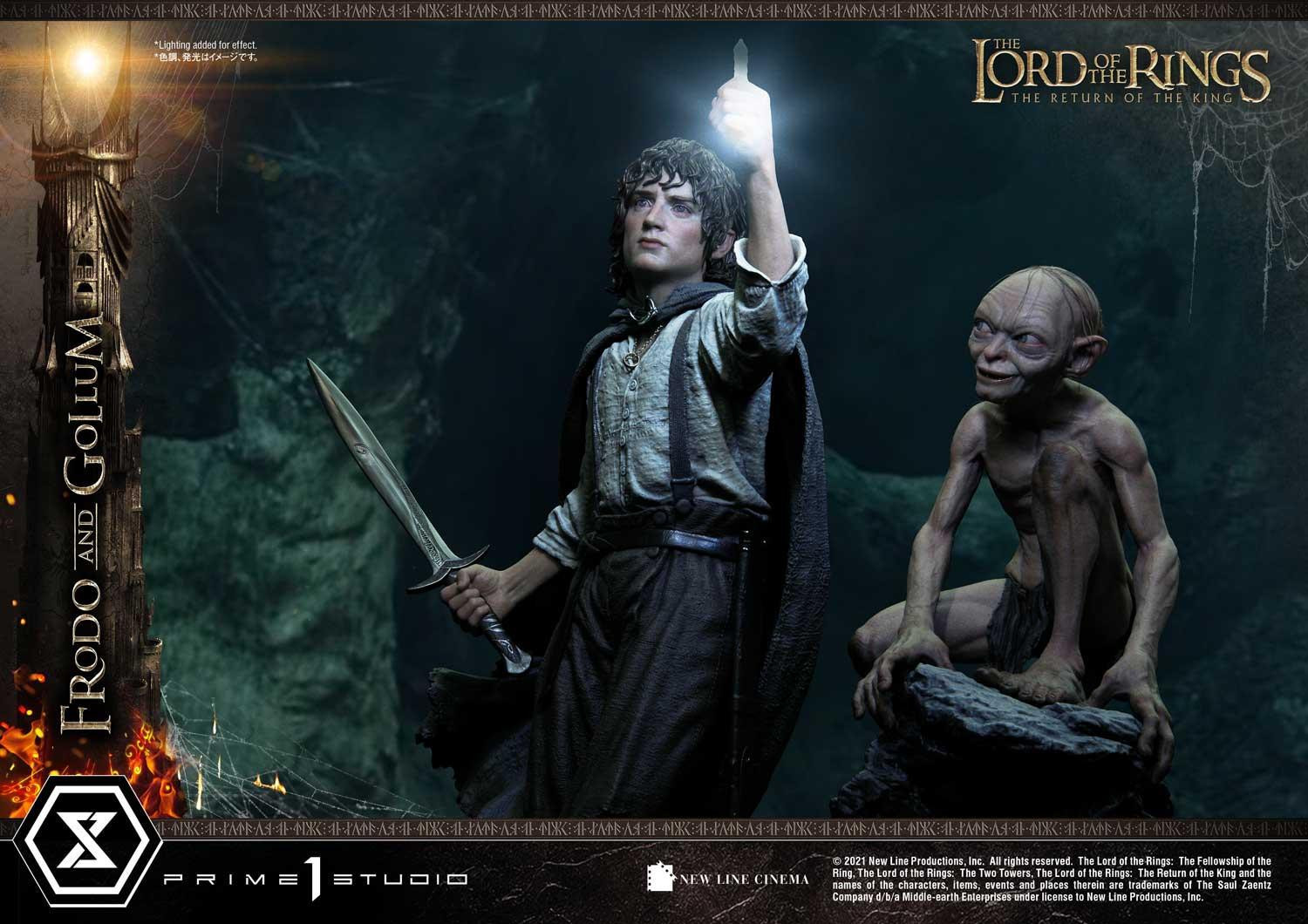 The Lord of the Rings: The Return of the King - Frodo Baggins - Gollum - Premium Masterline (PMLOTR-07S) - 1/4 (Prime 1 Studio) photo 75