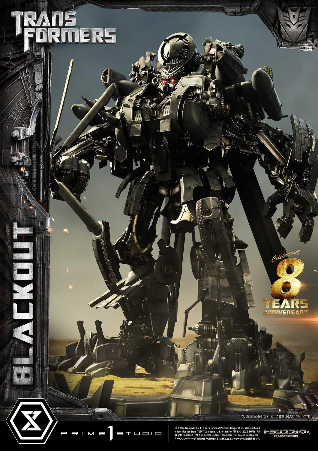 Transformers (2007) - Blackout - Museum Masterline Series  (MMTFM-30) (Prime 1 Studio) photo 9