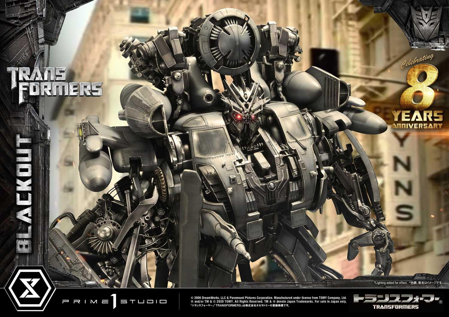 Transformers (2007) - Blackout - Museum Masterline Series  (MMTFM-30) (Prime 1 Studio) photo 10