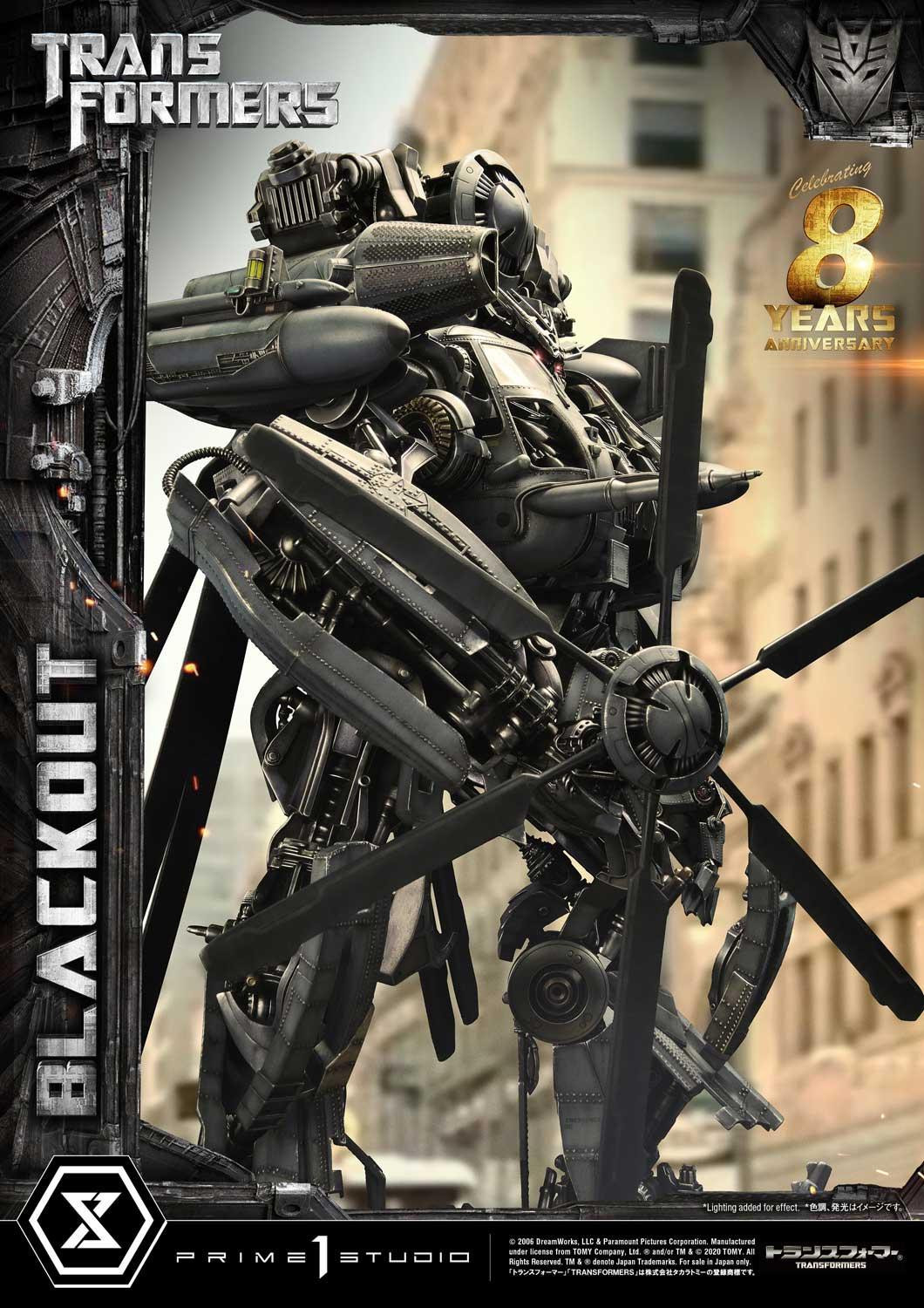 Transformers (2007) - Blackout - Museum Masterline Series  (MMTFM-30) (Prime 1 Studio) photo 11