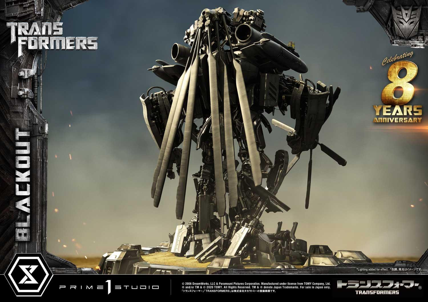 Transformers (2007) - Blackout - Museum Masterline Series  (MMTFM-30) (Prime 1 Studio) photo 13