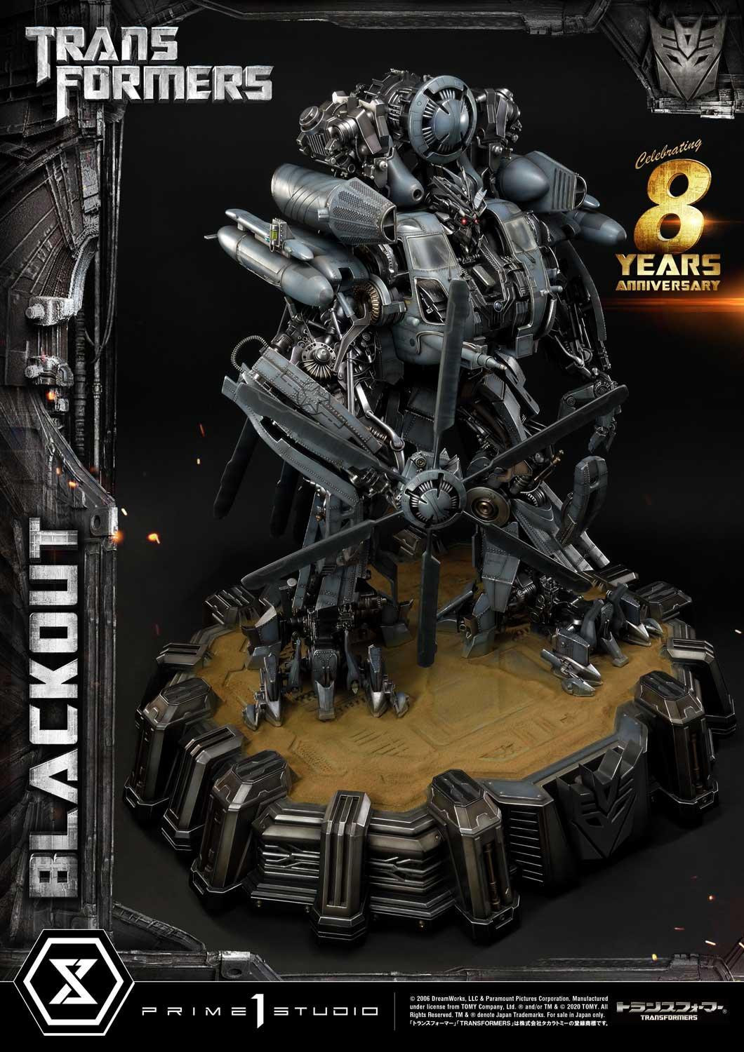 Transformers (2007) - Blackout - Museum Masterline Series  (MMTFM-30) (Prime 1 Studio) photo 14