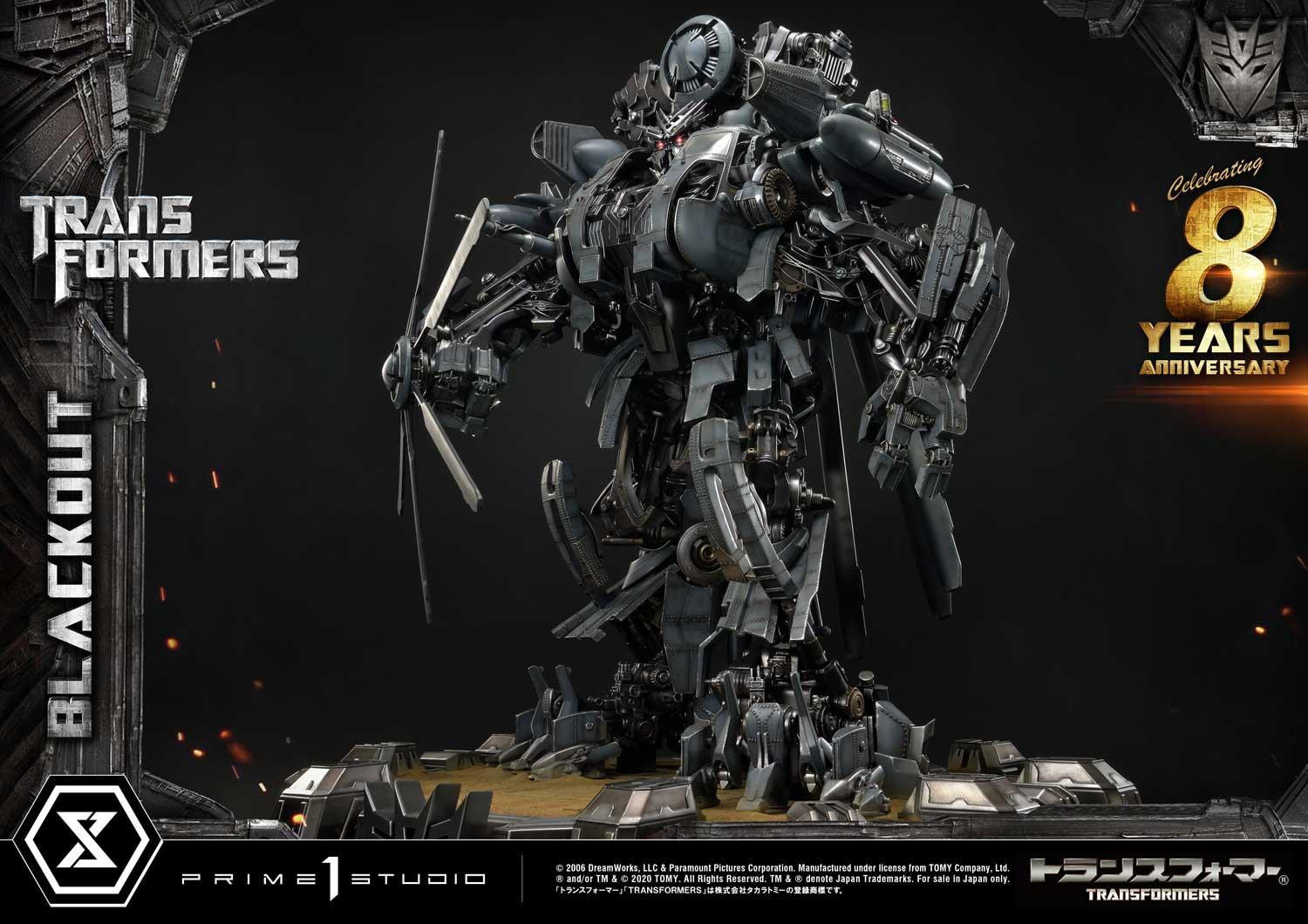 Transformers (2007) - Blackout - Museum Masterline Series  (MMTFM-30) (Prime 1 Studio) photo 15