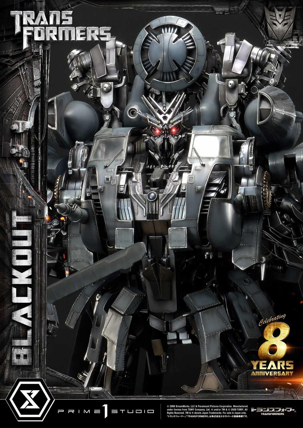 Transformers (2007) - Blackout - Museum Masterline Series  (MMTFM-30) (Prime 1 Studio) photo 16