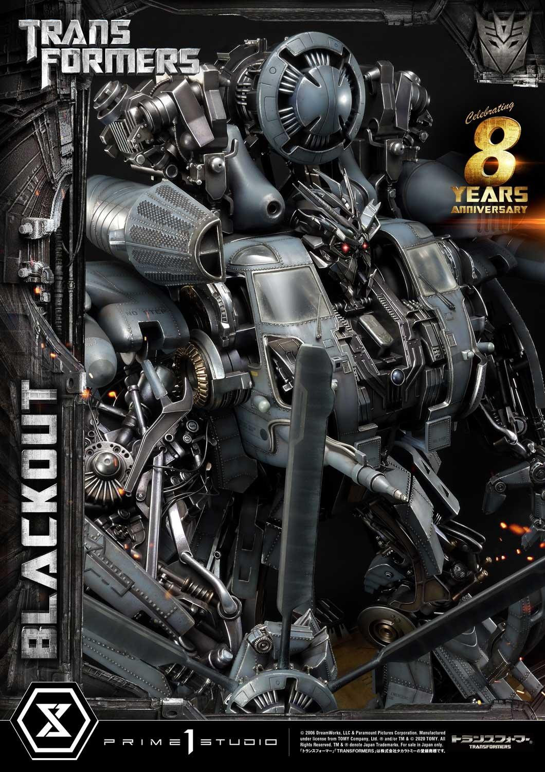 Transformers (2007) - Blackout - Museum Masterline Series  (MMTFM-30) (Prime 1 Studio) photo 17