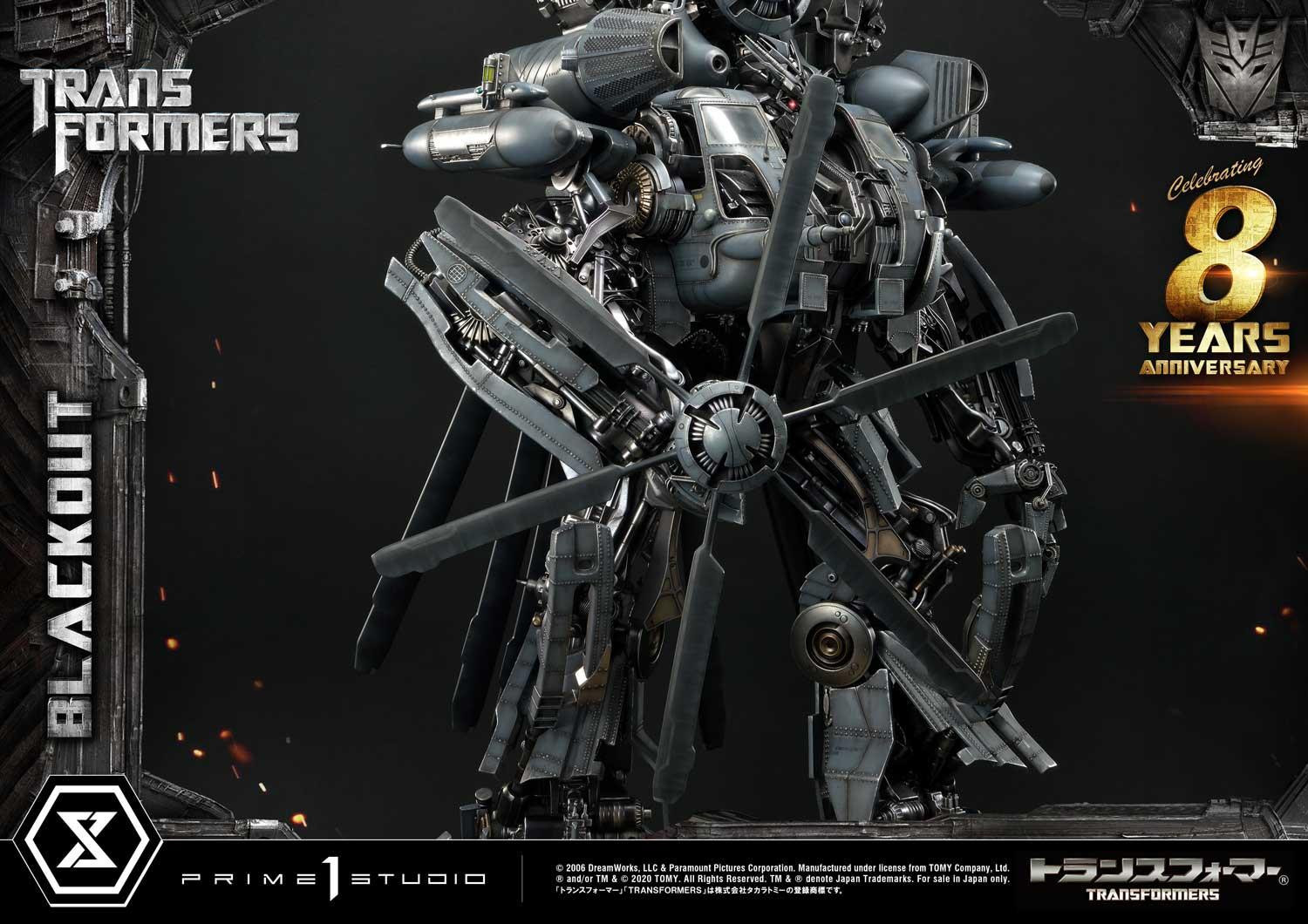 Transformers (2007) - Blackout - Museum Masterline Series  (MMTFM-30) (Prime 1 Studio) photo 18