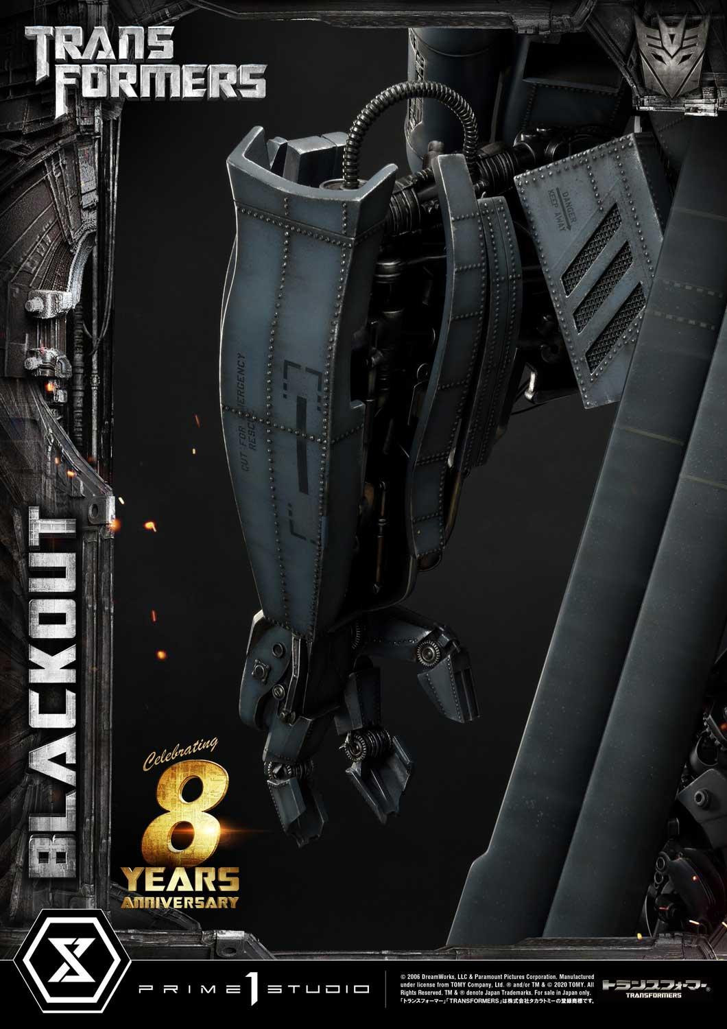 Transformers (2007) - Blackout - Museum Masterline Series  (MMTFM-30) (Prime 1 Studio) photo 24
