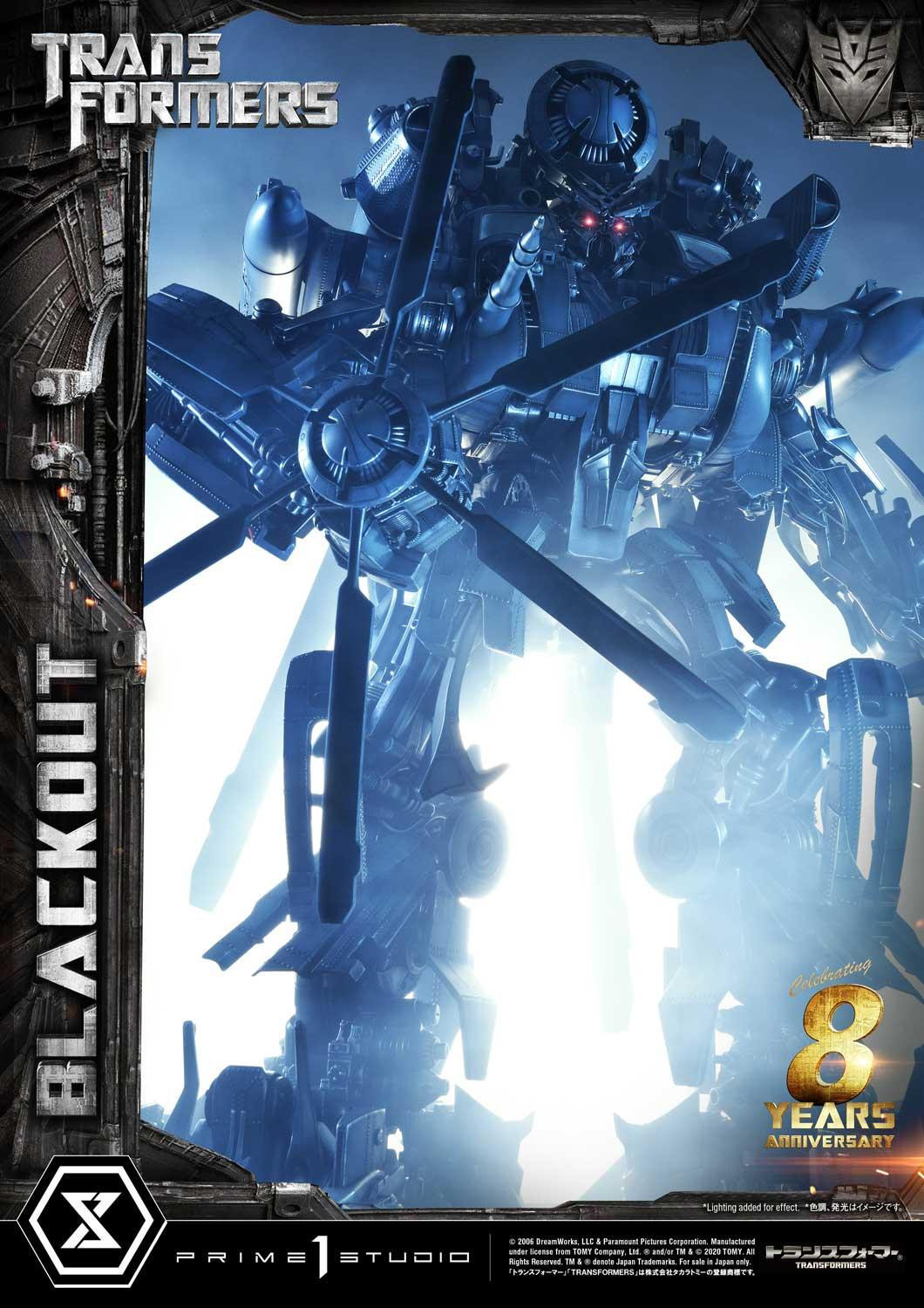 Transformers (2007) - Blackout - Museum Masterline Series  (MMTFM-30) (Prime 1 Studio) photo 29
