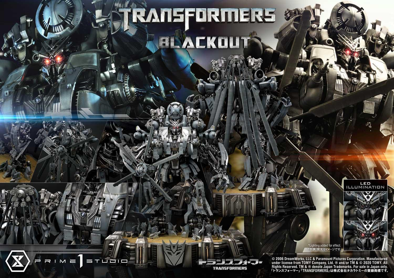 Transformers (2007) - Blackout - Museum Masterline Series  (MMTFM-30) (Prime 1 Studio) photo 30