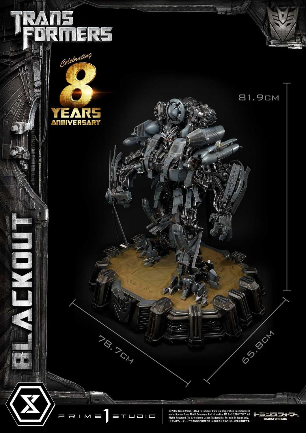 Transformers (2007) - Blackout - Museum Masterline Series  (MMTFM-30) (Prime 1 Studio) photo 31