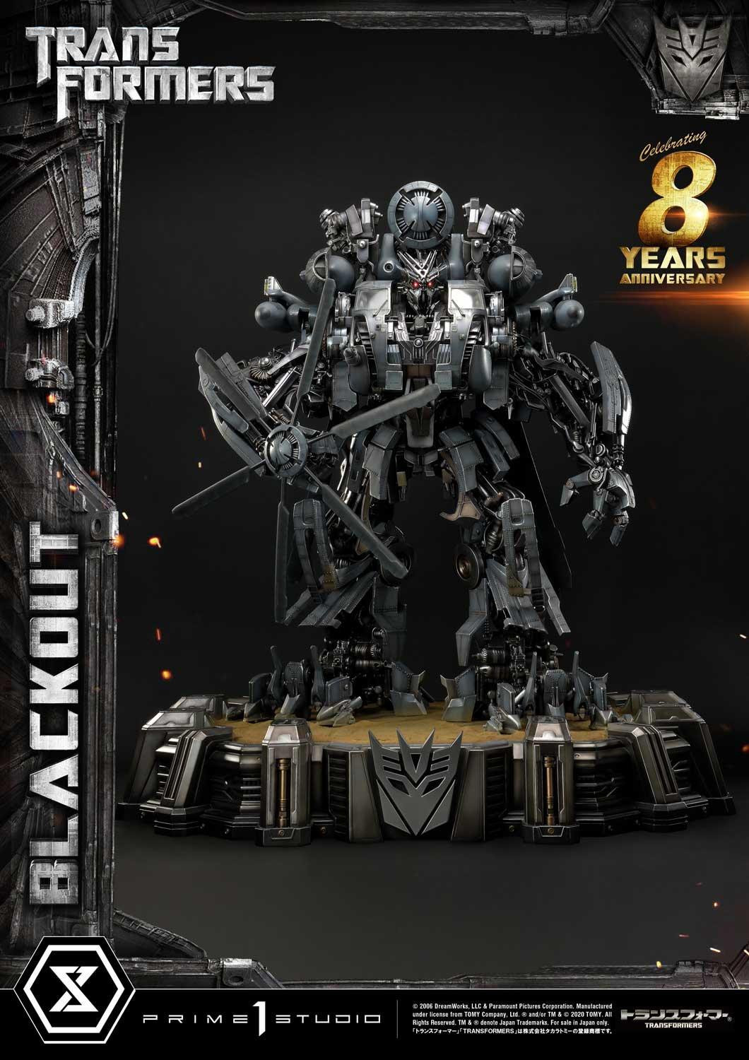 Transformers (2007) - Blackout - Museum Masterline Series  (MMTFM-30) (Prime 1 Studio) photo 32