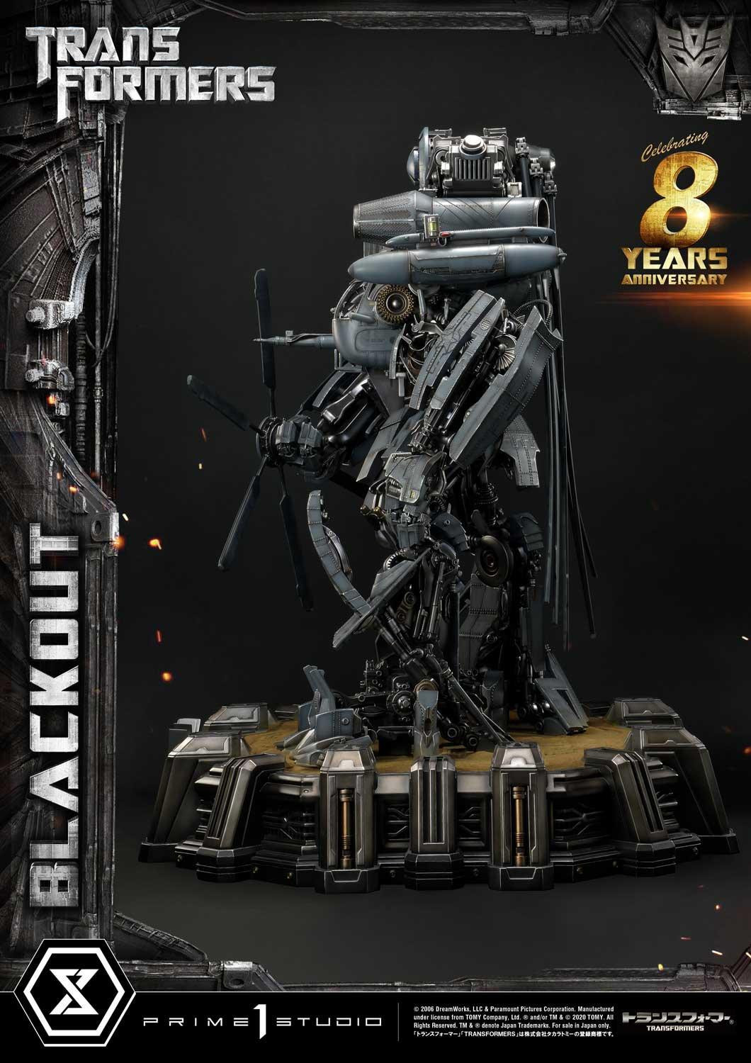 Transformers (2007) - Blackout - Museum Masterline Series  (MMTFM-30) (Prime 1 Studio) photo 33