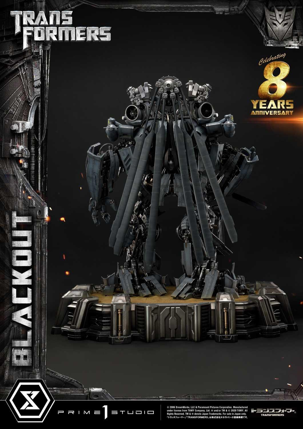 Transformers (2007) - Blackout - Museum Masterline Series  (MMTFM-30) (Prime 1 Studio) photo 34