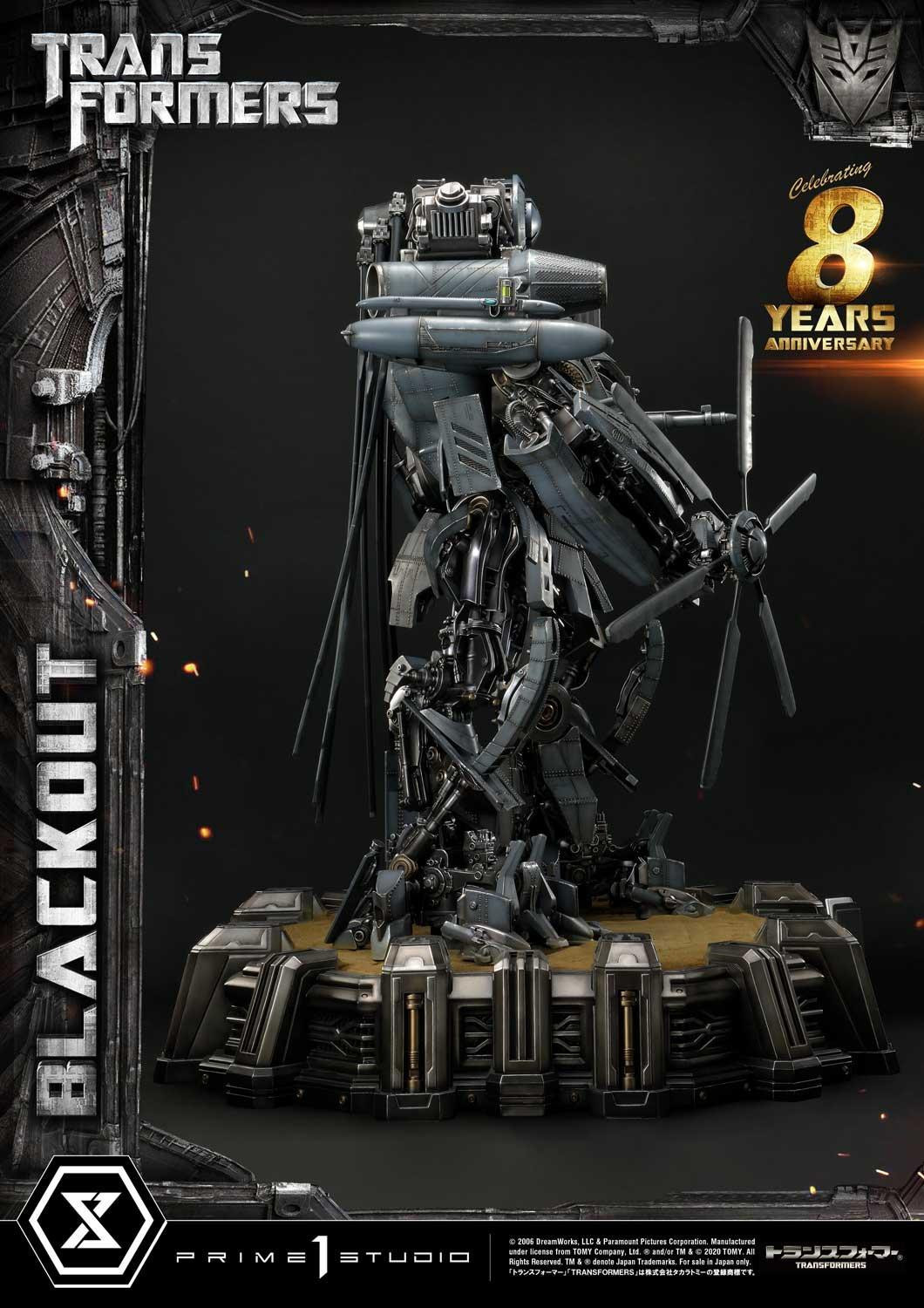 Transformers (2007) - Blackout - Museum Masterline Series  (MMTFM-30) (Prime 1 Studio) photo 35