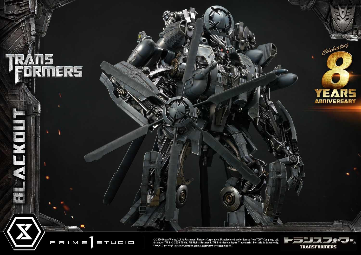 Transformers (2007) - Blackout - Museum Masterline Series  (MMTFM-30) (Prime 1 Studio) photo 39