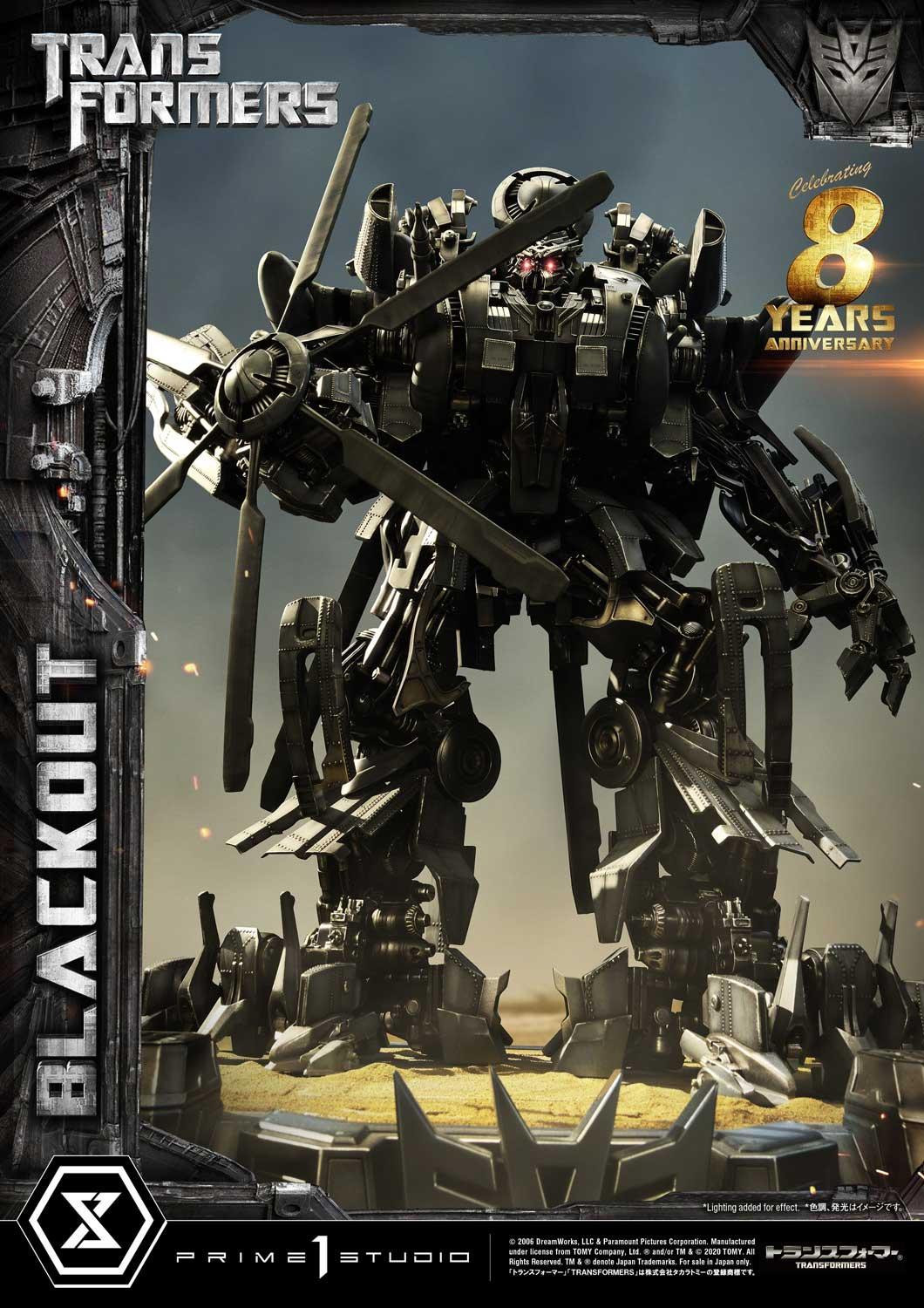 Transformers (2007) - Blackout - Museum Masterline Series  (MMTFM-30) (Prime 1 Studio) photo 40