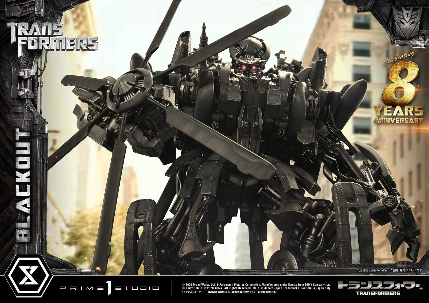 Transformers (2007) - Blackout - Museum Masterline Series  (MMTFM-30) (Prime 1 Studio) photo 42