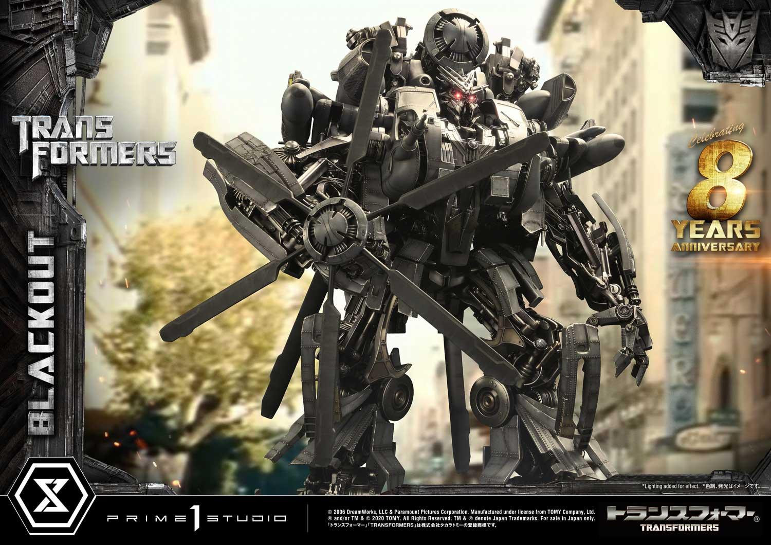 Transformers (2007) - Blackout - Museum Masterline Series  (MMTFM-30) (Prime 1 Studio) photo 43