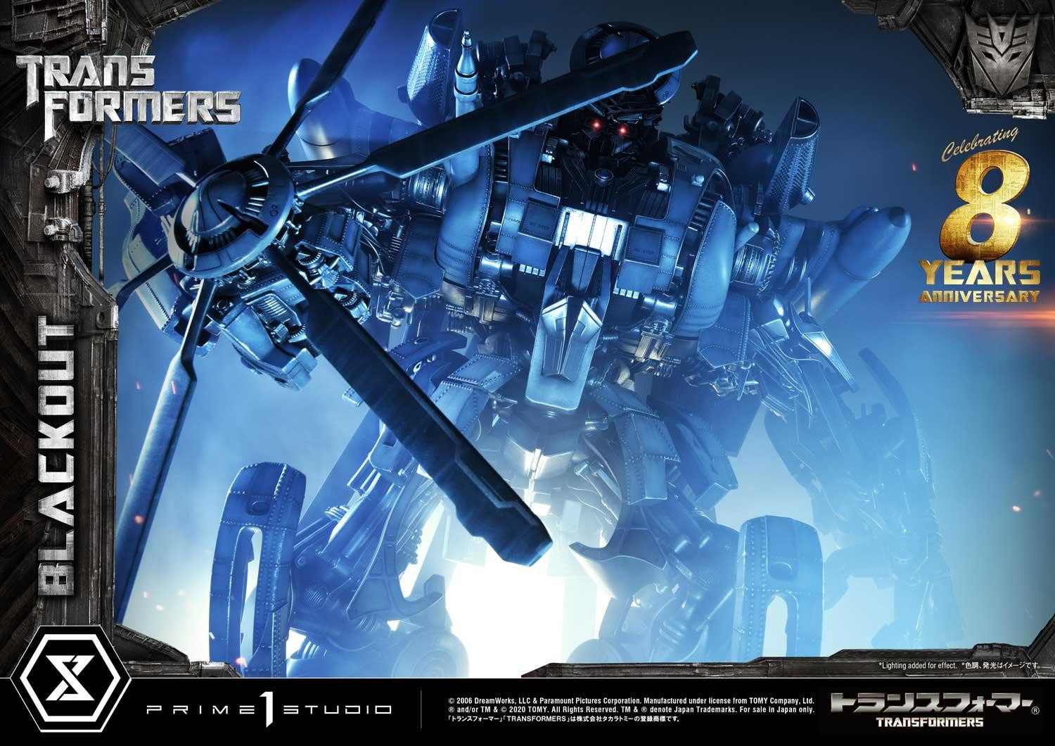 Transformers (2007) - Blackout - Museum Masterline Series  (MMTFM-30) (Prime 1 Studio) photo 44