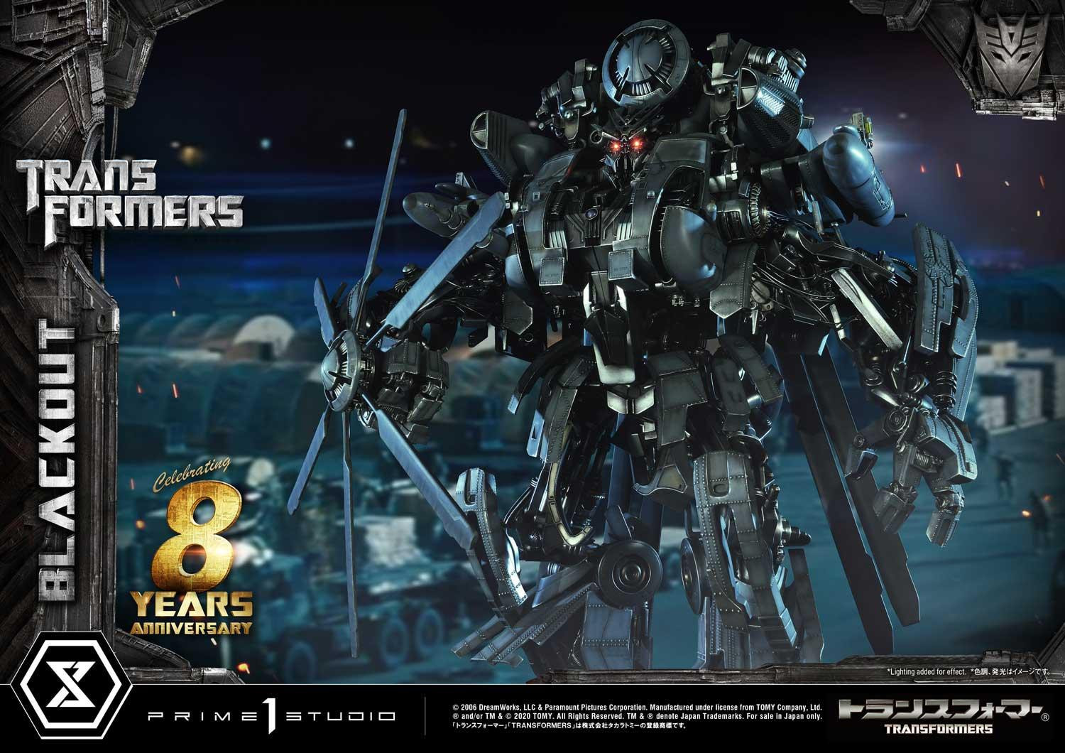 Transformers (2007) - Blackout - Museum Masterline Series  (MMTFM-30) (Prime 1 Studio) photo 45