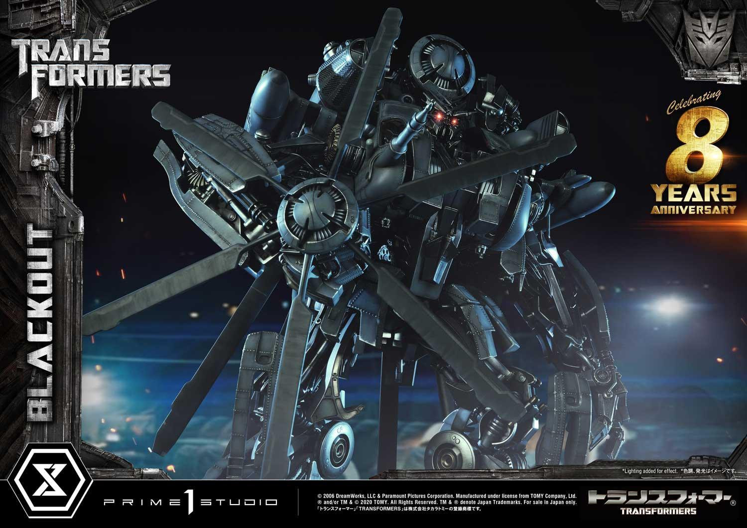 Transformers (2007) - Blackout - Museum Masterline Series  (MMTFM-30) (Prime 1 Studio) photo 46