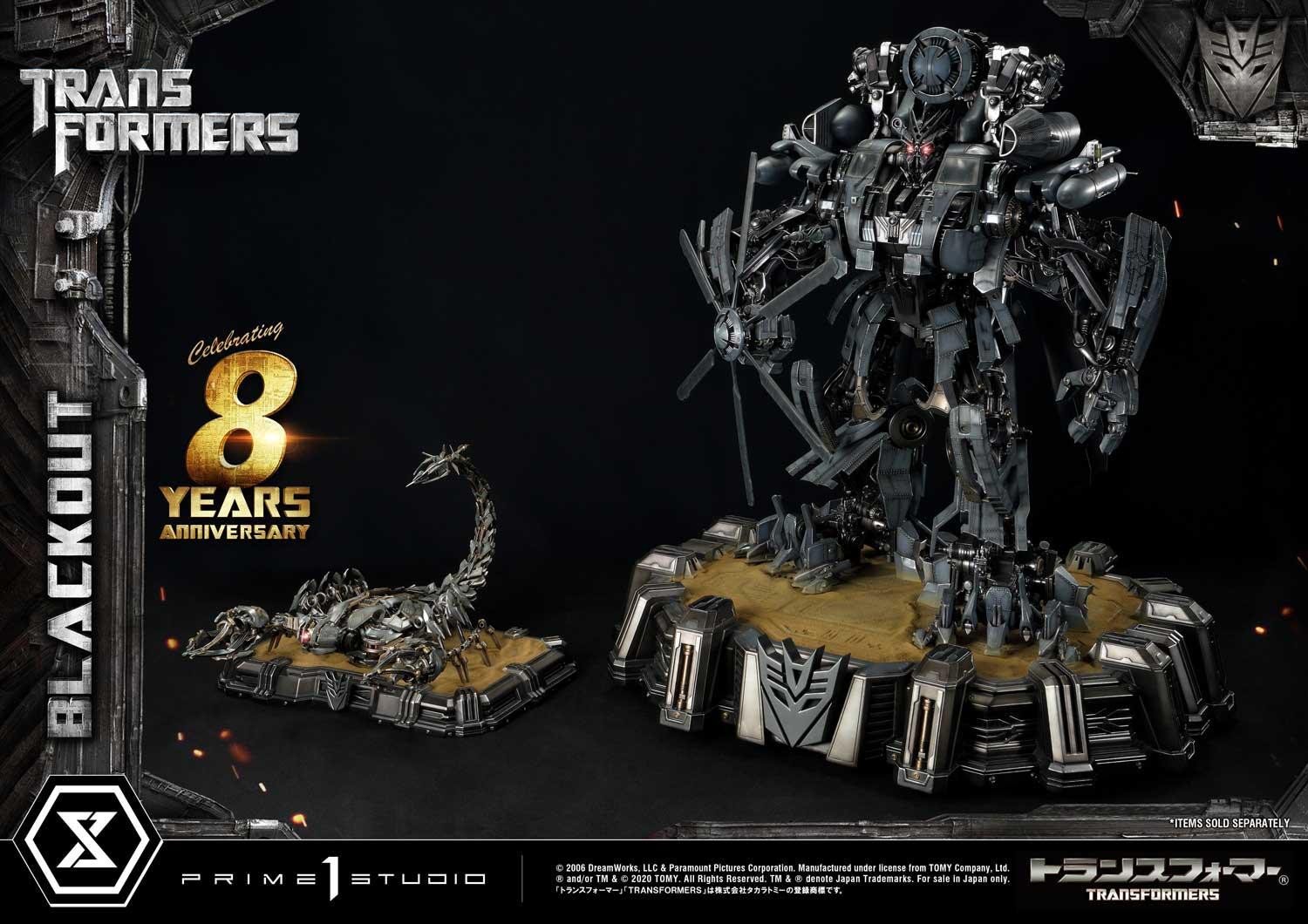 Transformers (2007) - Blackout - Museum Masterline Series  (MMTFM-30) (Prime 1 Studio) photo 49