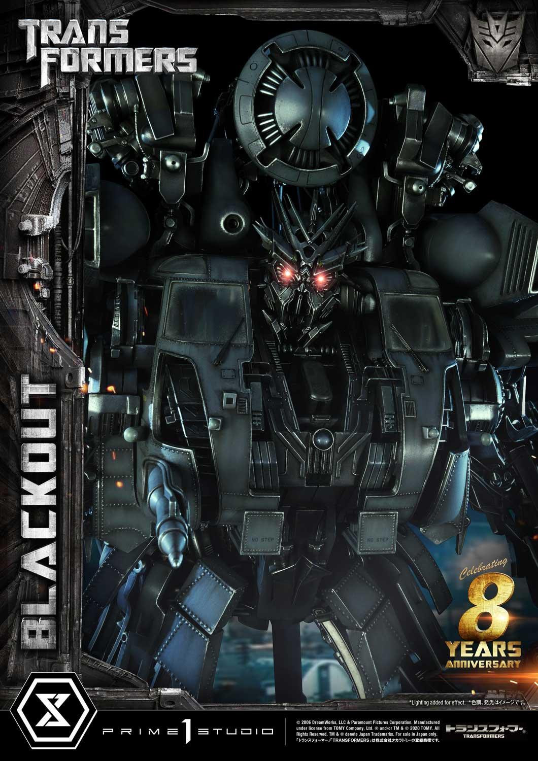 Transformers (2007) - Blackout - Museum Masterline Series  (MMTFM-30) (Prime 1 Studio) photo 51
