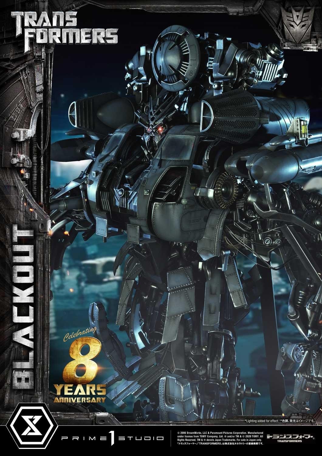 Transformers (2007) - Blackout - Museum Masterline Series  (MMTFM-30) (Prime 1 Studio) photo 52