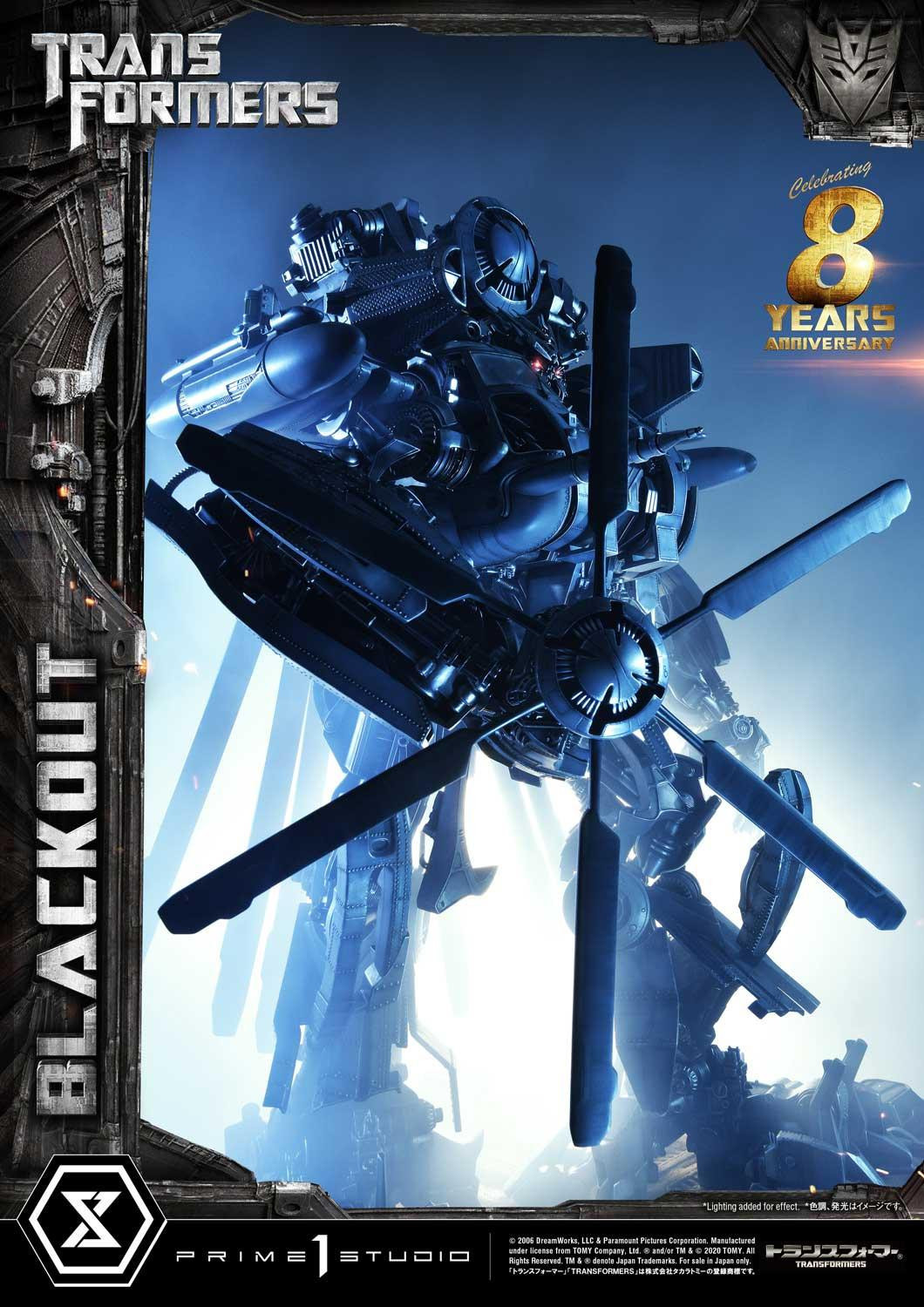 Transformers (2007) - Blackout - Museum Masterline Series  (MMTFM-30) (Prime 1 Studio) photo 54