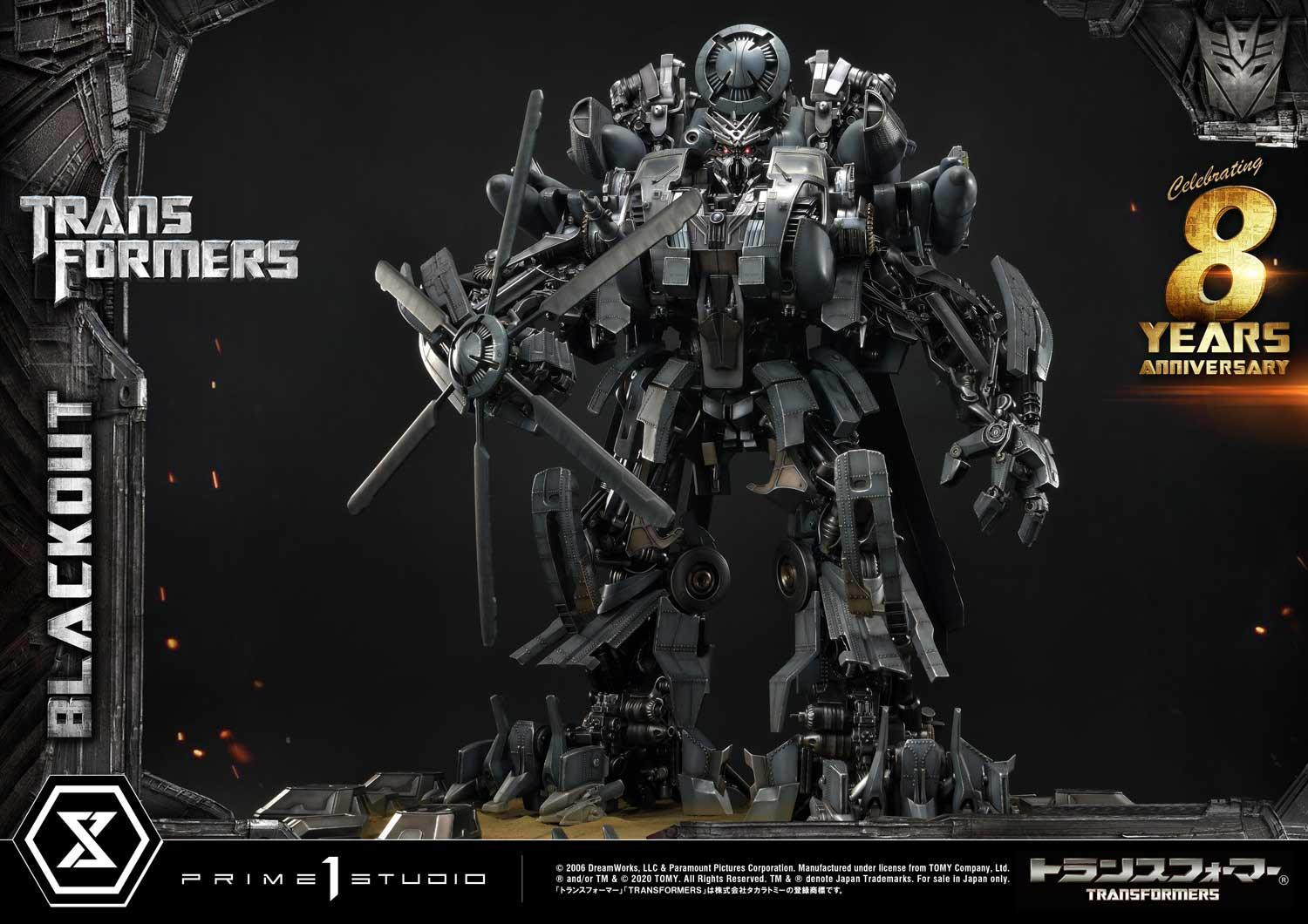 Transformers (2007) - Blackout - Museum Masterline Series  (MMTFM-30) (Prime 1 Studio) photo 56