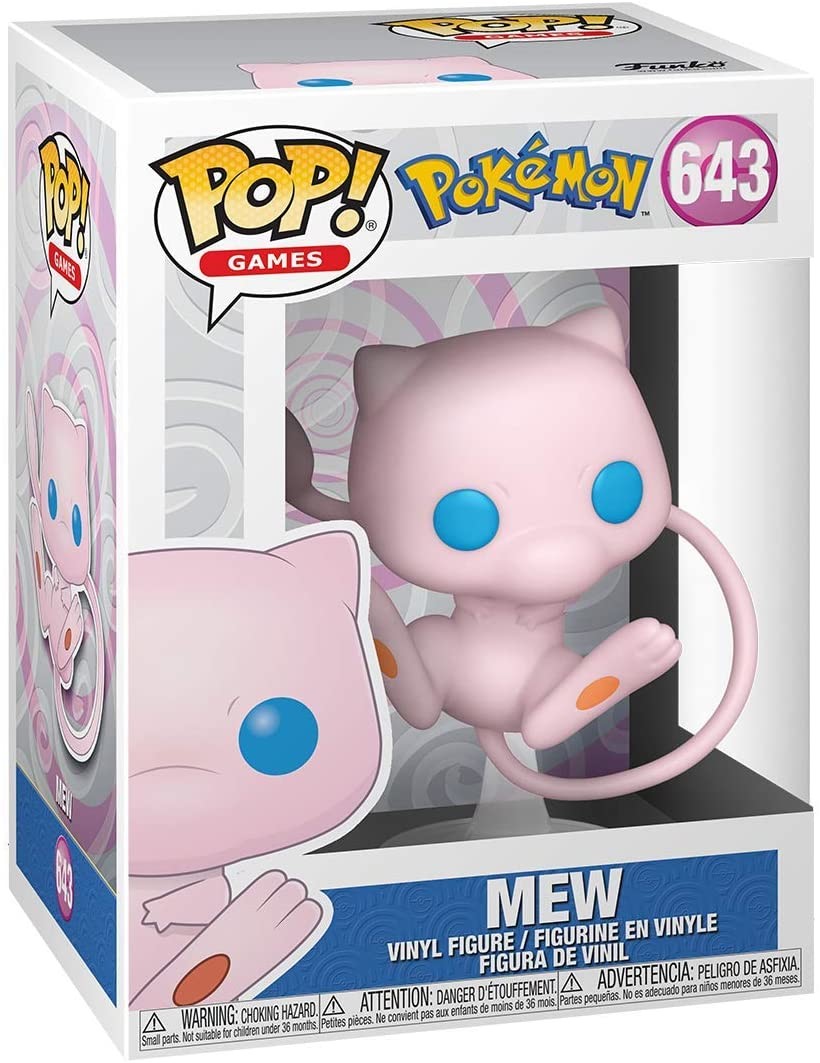 Pocket Monsters - Mew - POP! Games  (643) - POP! Pokémon - POP! Vinyl (Funko Toys)