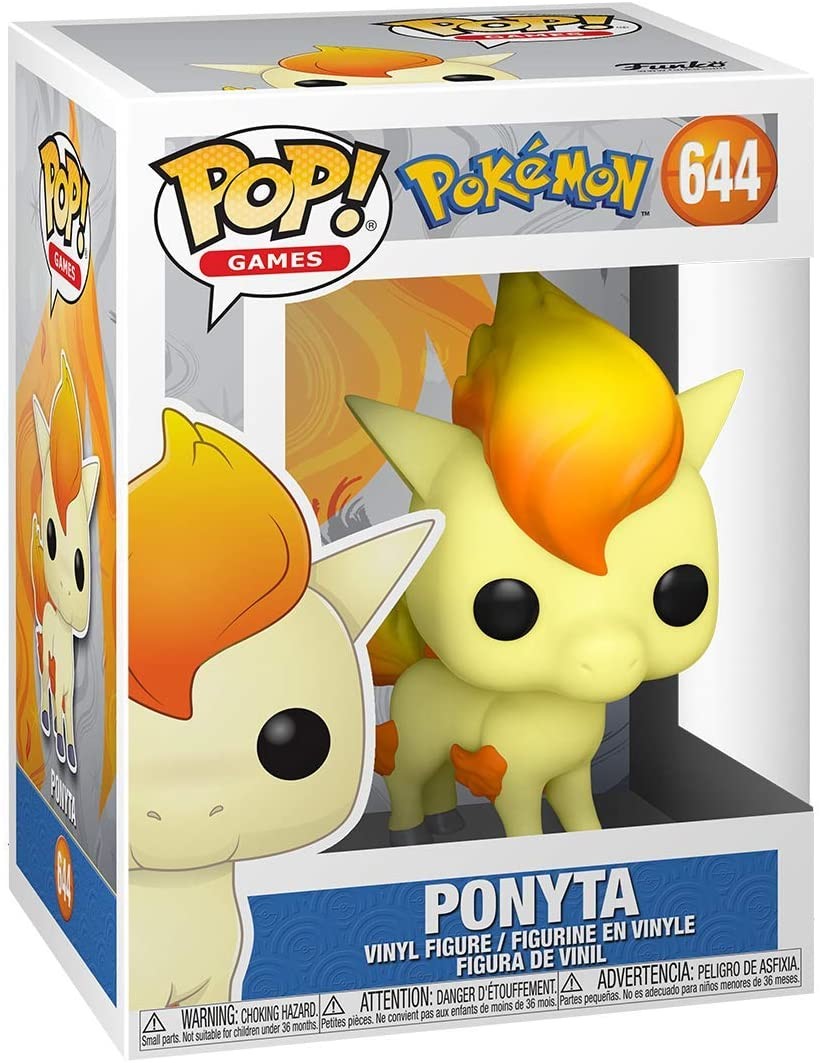 Pocket Monsters - Ponyta - POP! Games  (644) - POP! Pokémon - POP! Vinyl (Funko Toys)