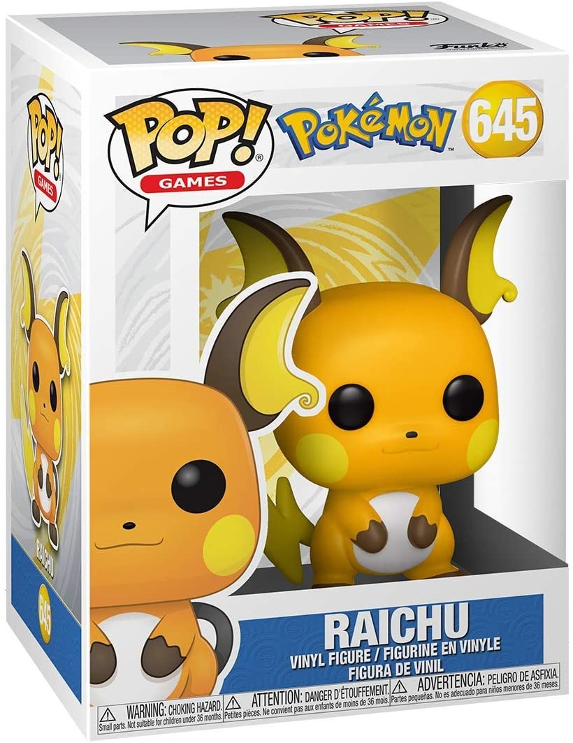 Pocket Monsters - Raichu - POP! Games  (645) - POP! Pokémon - POP! Vinyl (Funko Toys)