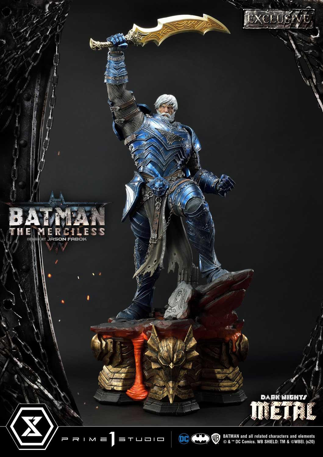 Dark Nights: Metal - Bruce Wayne - The Merciless - Museum Masterline Series  (MMDCMT-04EX) - 1/3 - EX Version (Prime 1 Studio) photo 30