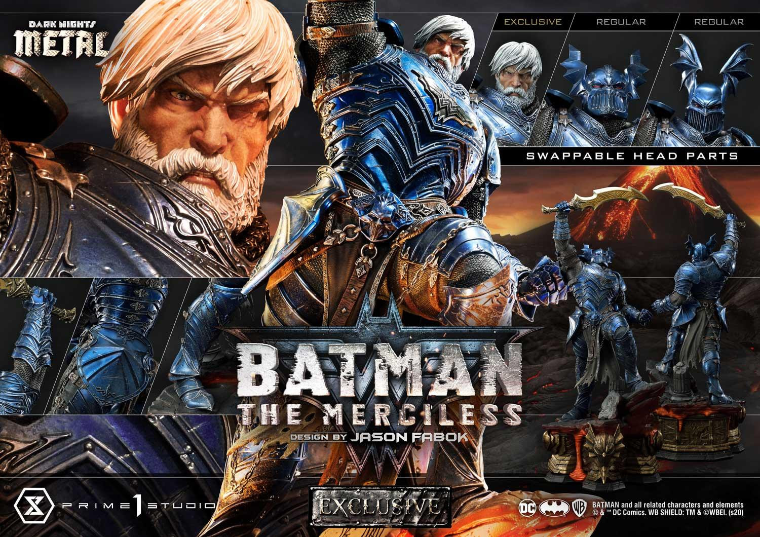 Dark Nights: Metal - Bruce Wayne - The Merciless - Museum Masterline Series  (MMDCMT-04EX) - 1/3 - EX Version (Prime 1 Studio) photo 35