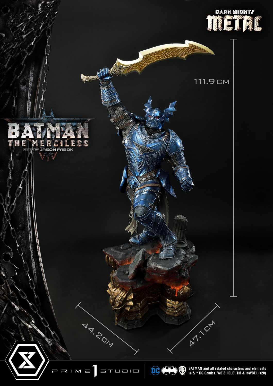 Dark Nights: Metal - Bruce Wayne - The Merciless - Museum Masterline Series  (MMDCMT-04EX) - 1/3 - EX Version (Prime 1 Studio) photo 80