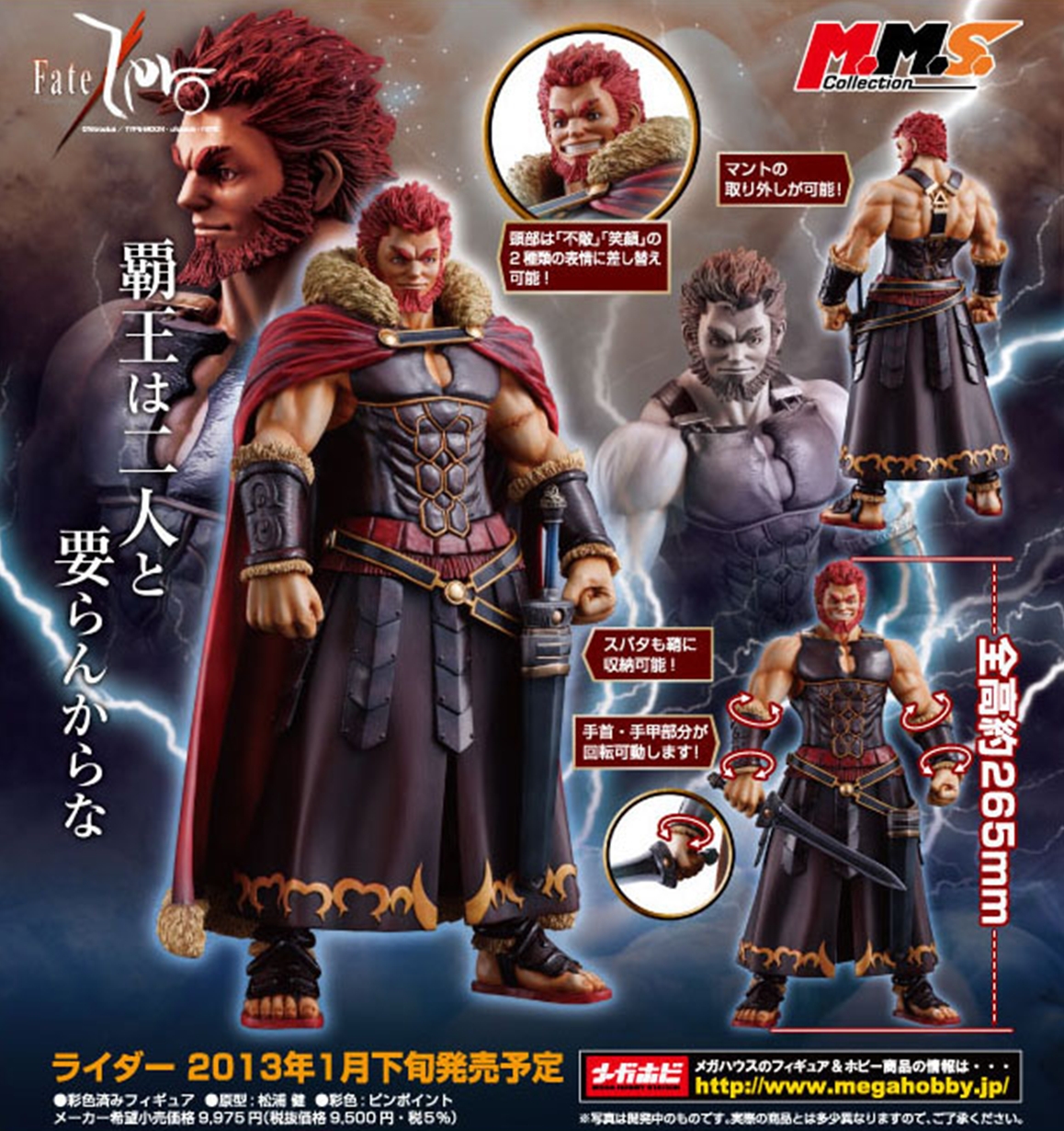 Fate/Zero - Iskandar - M.M.S. Collection - 1/8 (MegaHouse) photo 5