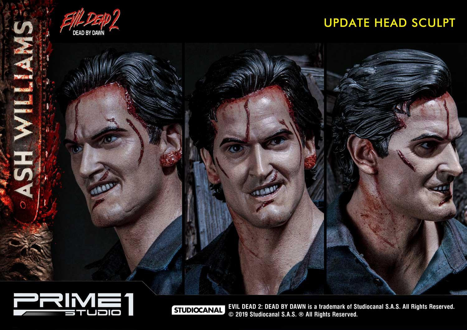 Evil Dead 2: Dead By Dawn - Ash Williams - Museum Masterline Series  (MMED2-01EX) - 1/3 - EX Version (Prime 1 Studio) photo 3