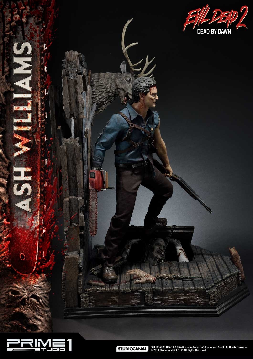 Evil Dead 2: Dead By Dawn - Ash Williams - Museum Masterline Series  (MMED2-01EX) - 1/3 - EX Version (Prime 1 Studio) photo 12