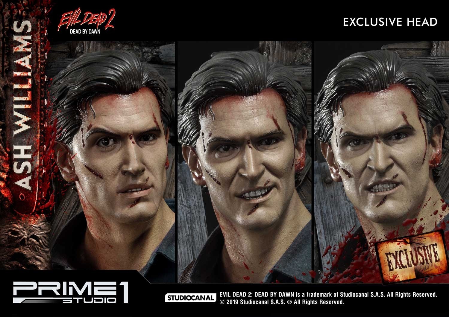 Evil Dead 2: Dead By Dawn - Ash Williams - Museum Masterline Series  (MMED2-01EX) - 1/3 - EX Version (Prime 1 Studio) photo 13